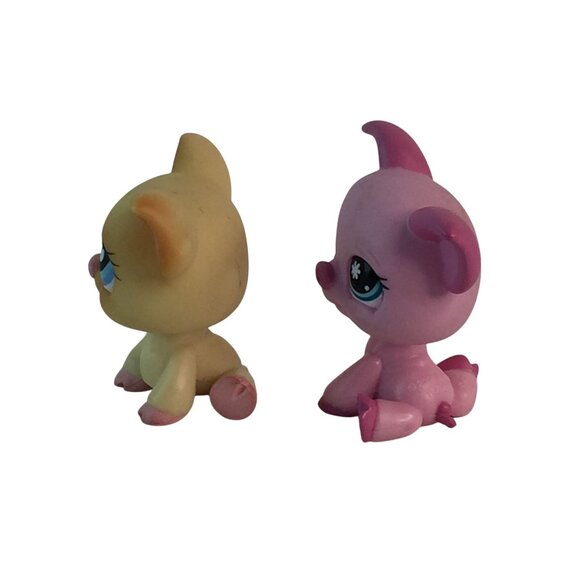 Littlest Pet Shop LPS Pig #622 Polka Dot Ears Clover Eyes #885 #87 #876 #266 - Picture 16 of 16